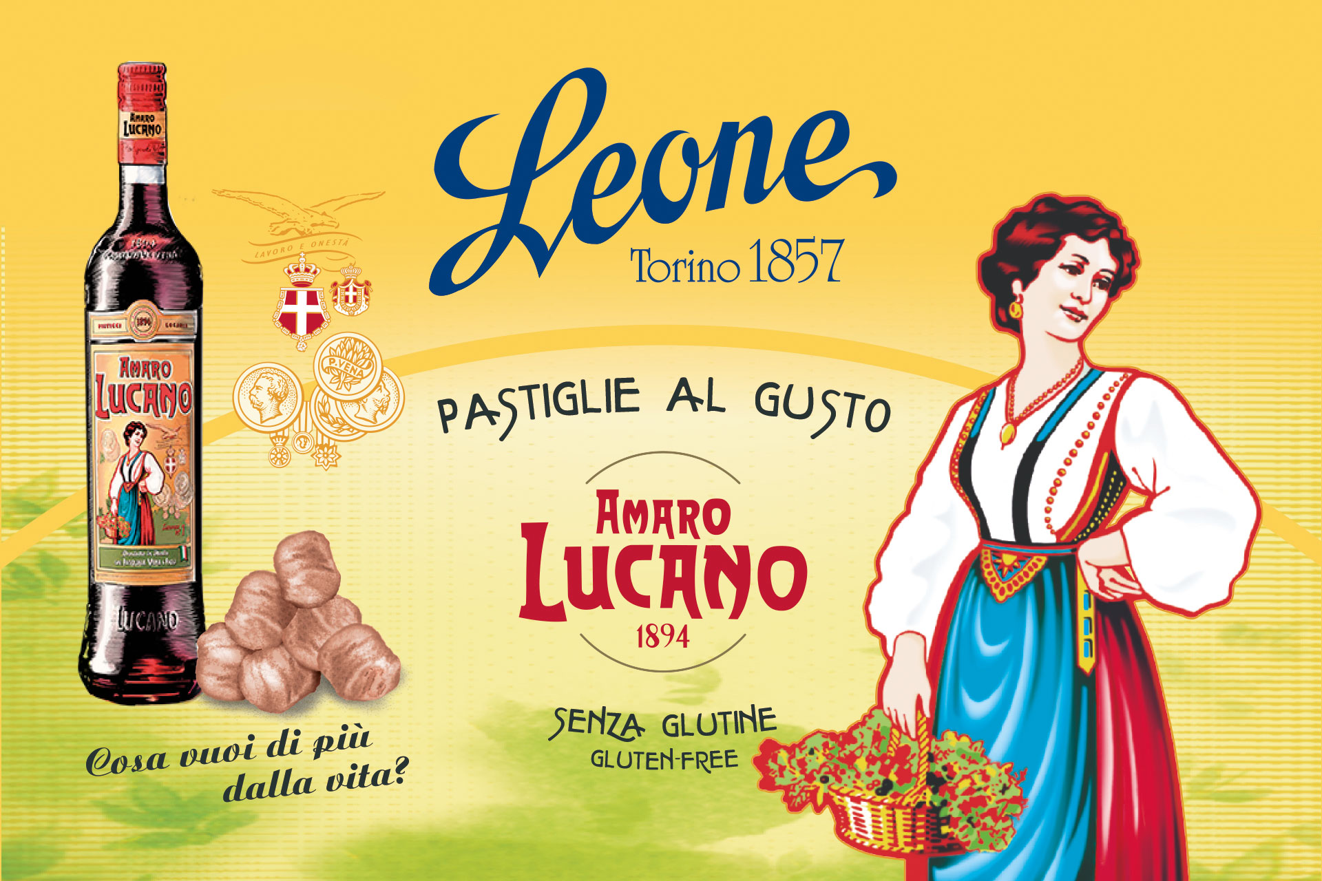 Amaro Lucano Custom box - Pastiglie Leone